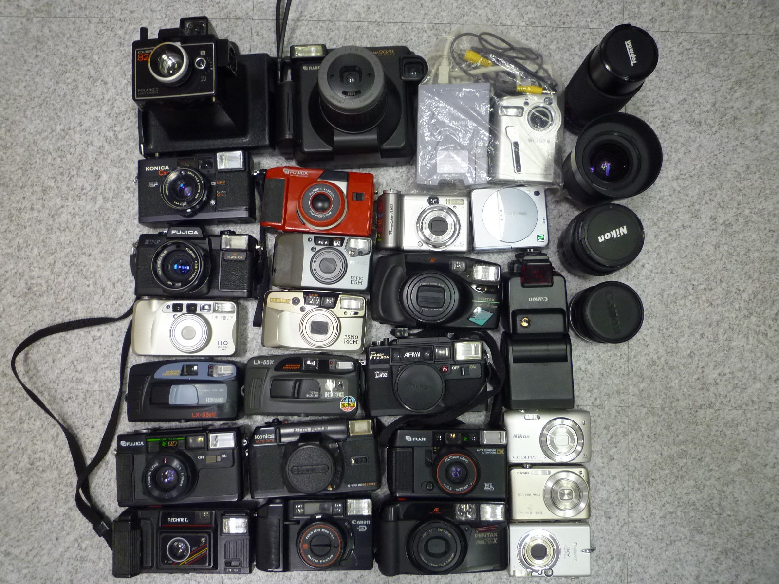 遺品整理 フィルムカメラ デジカメ 買取 王寺