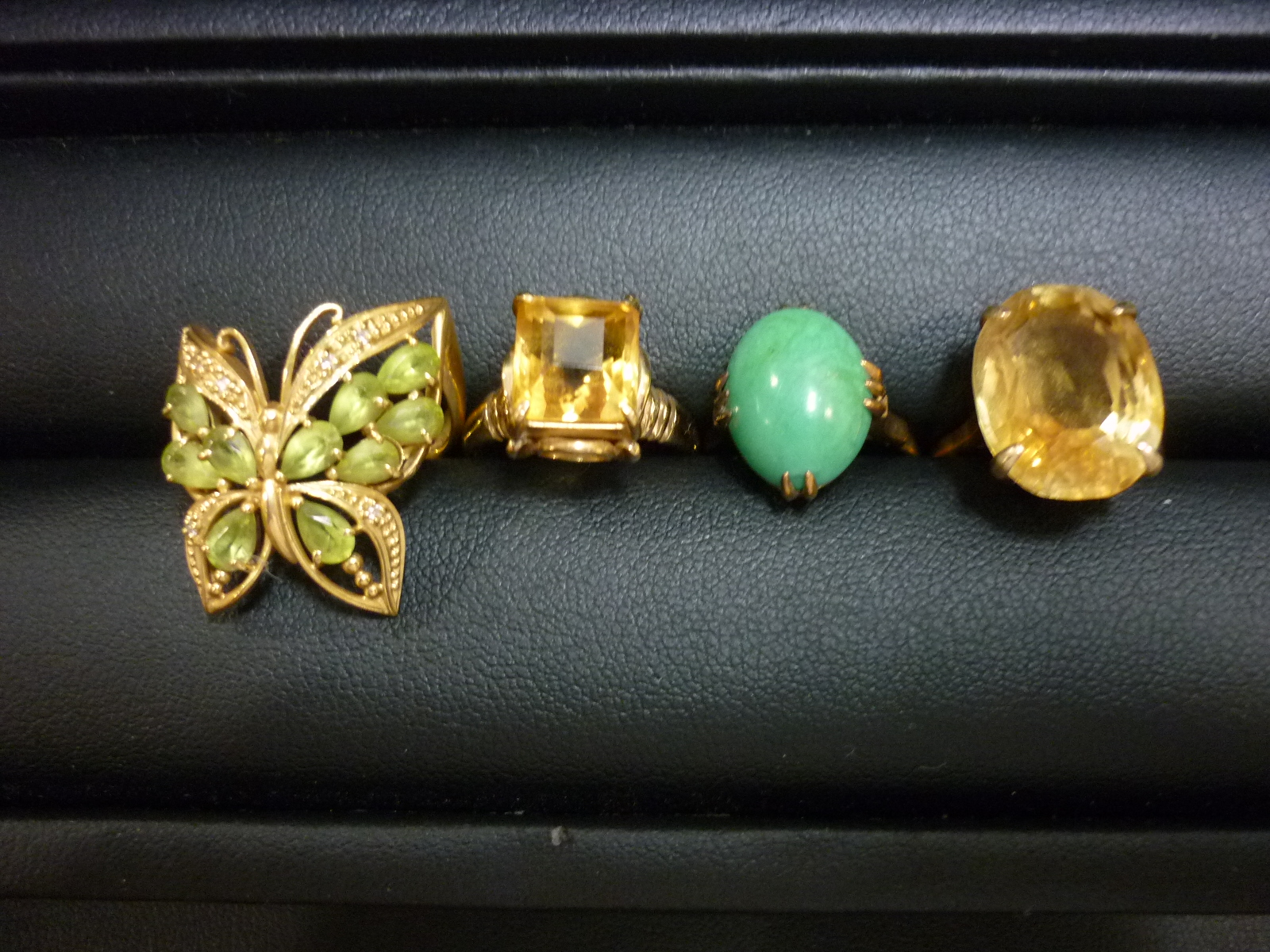 上牧町 金 色石 リング 買取 王寺